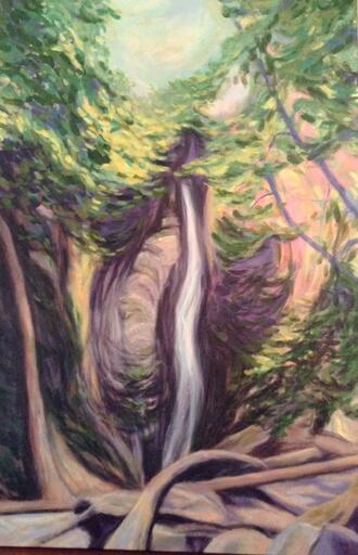 Forest Waterfall